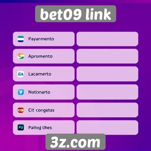 Métodos de pagamento aceitos no site bet09